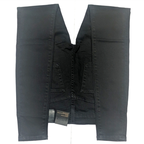 Frye Addie Classic Mid Rise Fitted Skinny Jeans Black Ember Size 25 - Picture 4 of 16